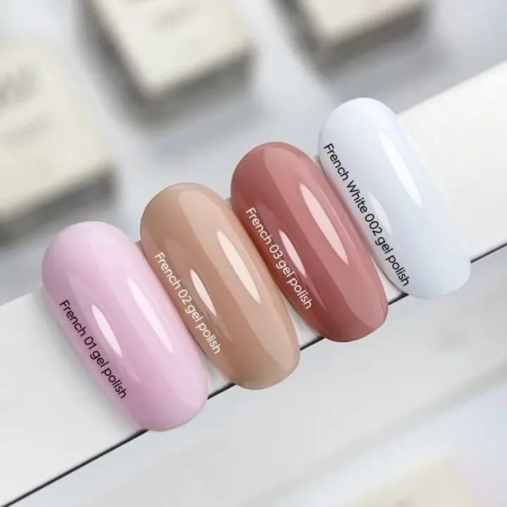 NOTD. Gel Polish French White #002, 10 ml. Гель-лак, холодний ультрабілий #5