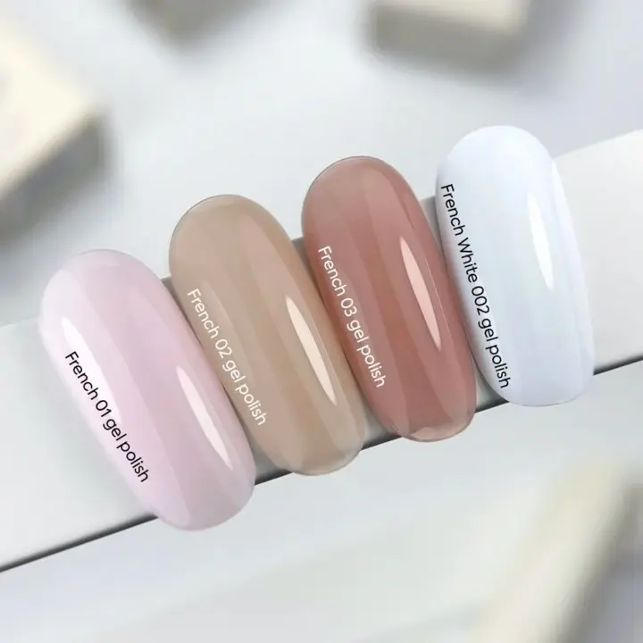 NOTD. Gel Polish French #01, 10 ml. Гель-лак, рожево-нюдовий #10