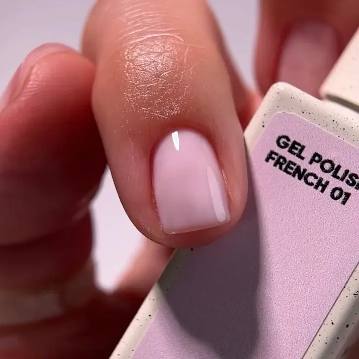NOTD. Gel Polish French #01, 10 ml. Гель-лак, рожево-нюдовий #4