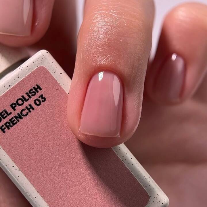 NOTD. Gel Polish French #03, 10 ml. Гель-лак, нюдовий #4