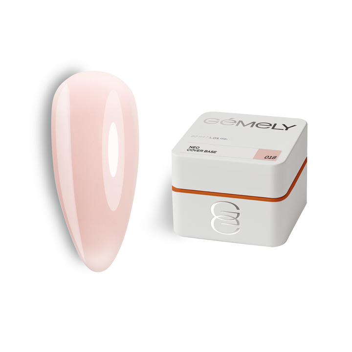 GÉMELY (ex GA&MA). Neo Cover Base #018, 30 ml, Base colorata per un facile livellamento #1