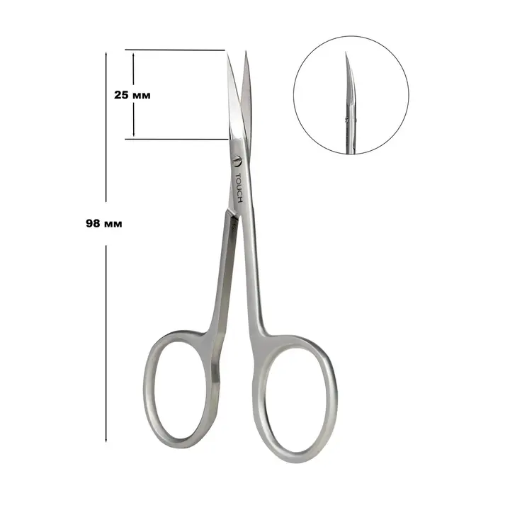 TOUCH. Cuticle Scissors Comfort, 98 mm, professionelle Nagelhautschere #2