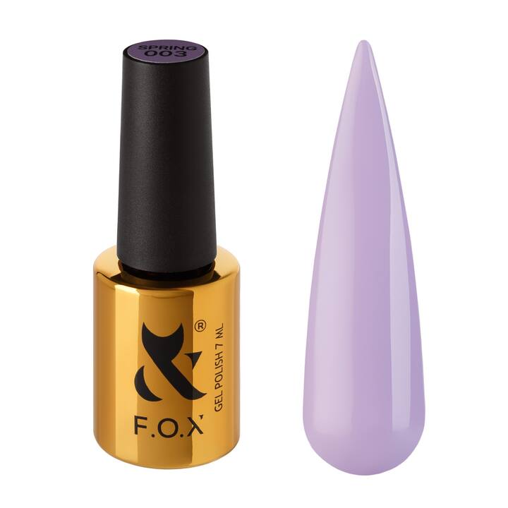 F.O.X. Gel polish, Keratin Spring, #003, 7 ml. Гель-лак #1