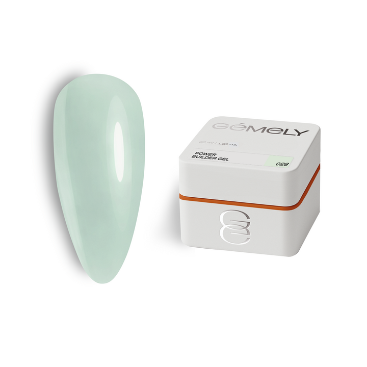 GÉMELY (ex GA&MA). Power builder gel #28, 30 ml, твердий гель #1