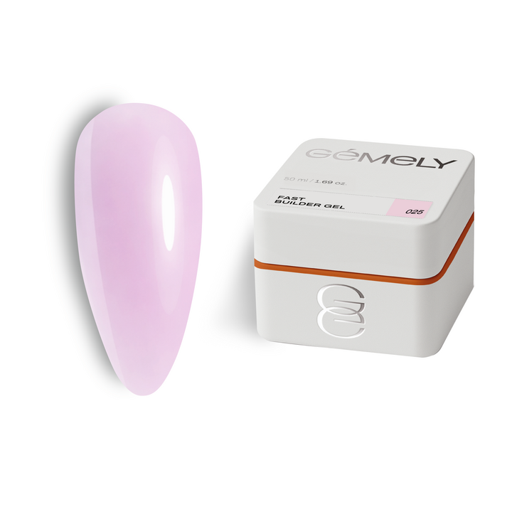 GÉMELY (ex GA&MA). Fast builder gel #025, 50 ml, twardy żel w płynie #1