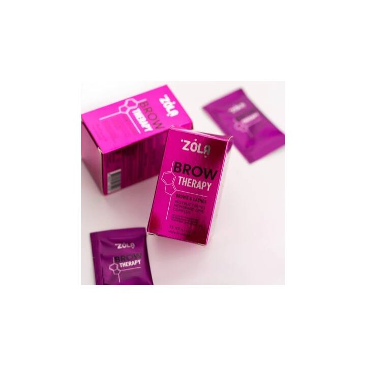 ZOLA. Restructuring Membrane-Lipid Complex, Brow Therapy, in sachet 10 pcs x 1.5 ml. Мембранно-ліпідний комплекс для реструктуризації брів #2