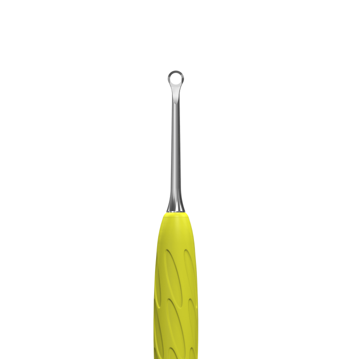 STALEKS. «Gummy» Spatula. Лопатка з силіконовою ручкою UNIQ 11 TYPE 2 (пушер скошений + кільце) #3