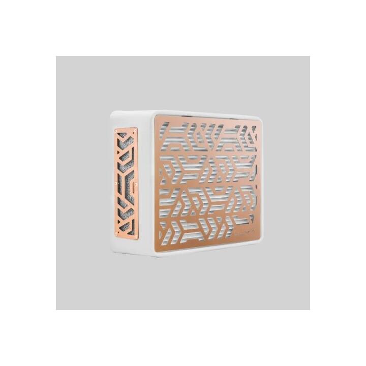 Ülka. Ventilation grille for nail dust collector Premium, Rose gold. Решітка для манікюрної настільної витяжки, рожеве золото #3