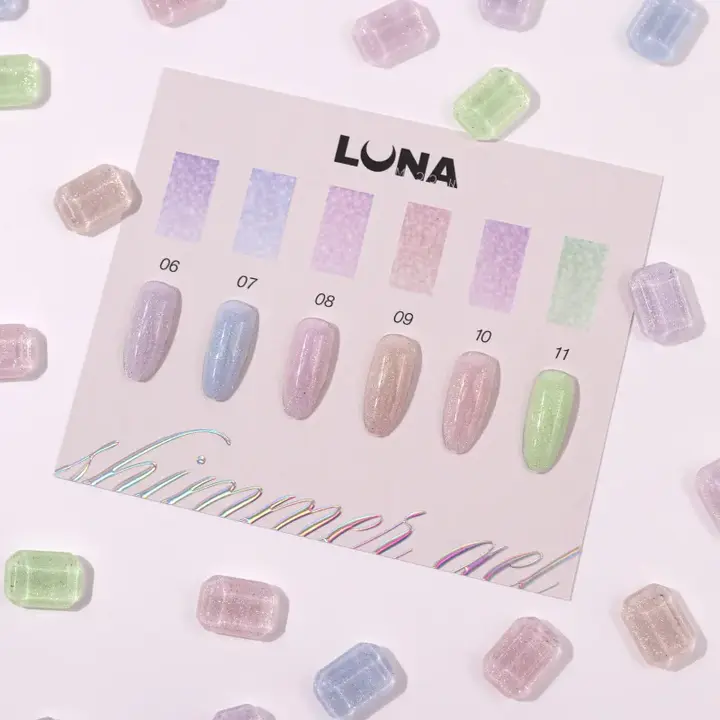 LUNAmoon. Shimmer Gel #06, 15 ml, моделюючий гель з шимером #5