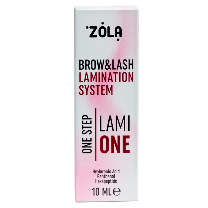 ZOLA. Brow&Lash Lamination System "LAMIONE ONE STEP", 10 ml. Моносистема ламінування брів та вій #3