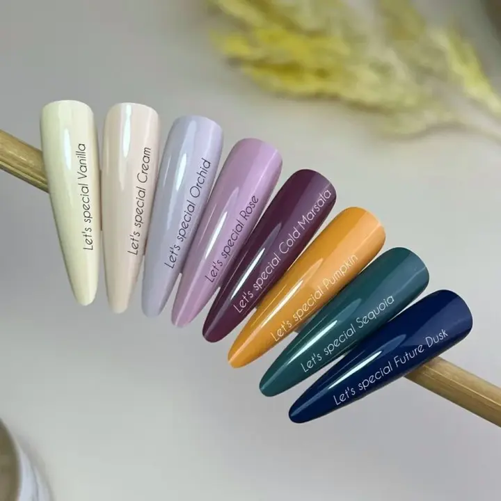 NOTD. "Let's Special" Gel Polish, Orchid, #065, 10 ml, бежево-рожевий гель-лак #5
