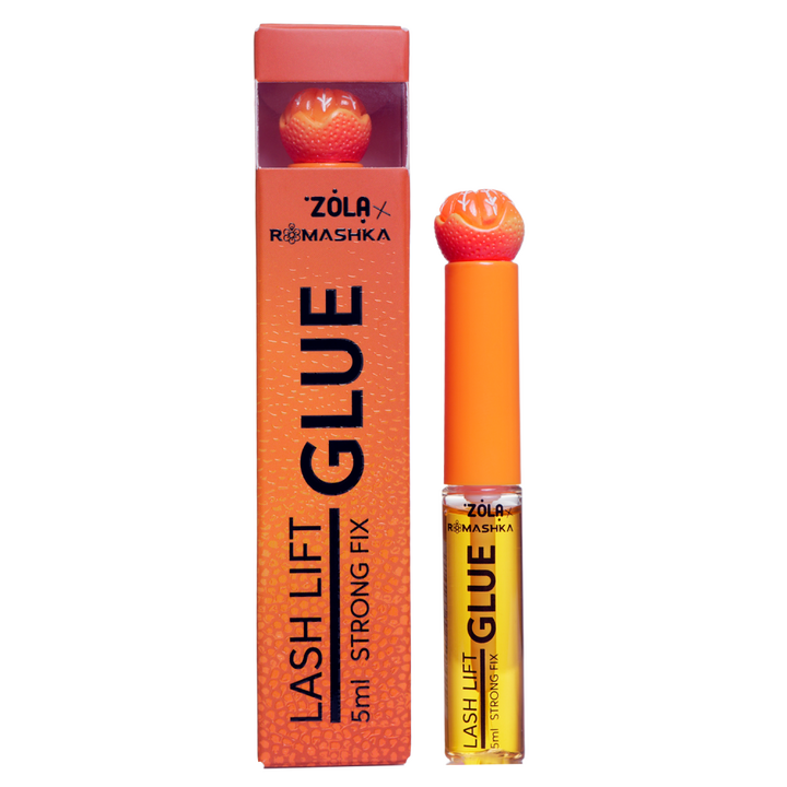 ZOLA x Romashka. Orange Lash Lift Glue Strong Fix, 5 ml. Клей для ламінування вій #2