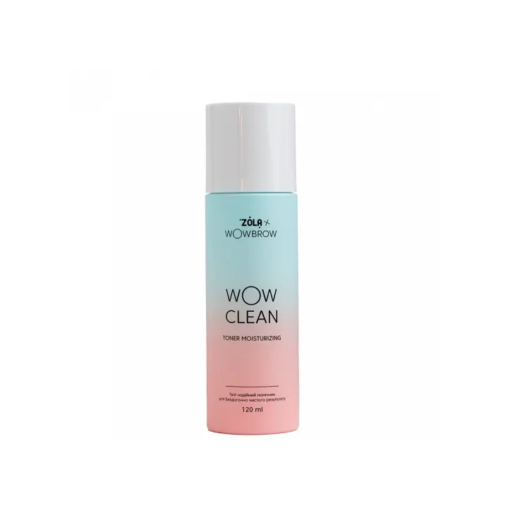 ZOLA x WowBrow. Moisturizing Eye Cleansing Toner "WOW CLEAN", 120 ml. Професійний очищуючий тонер для очей #1