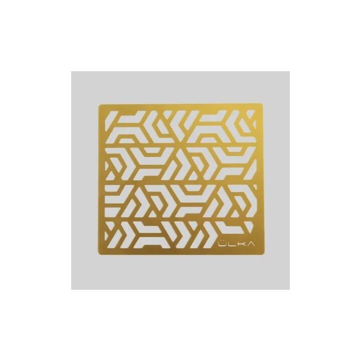 Ülka. Ventilation grille for nail dust collector Premium, Gold. Решітка для манікюрної вбудованої витяжки, золота #3