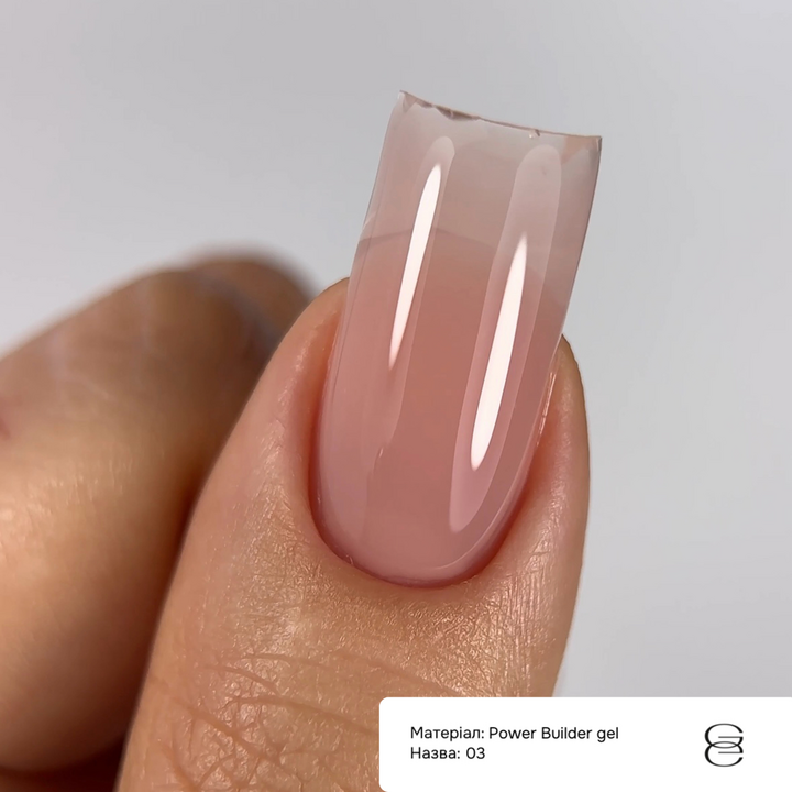 GÉMELY (ex GA&MA). Power builder gel #3, 30 ml, hard gel #4