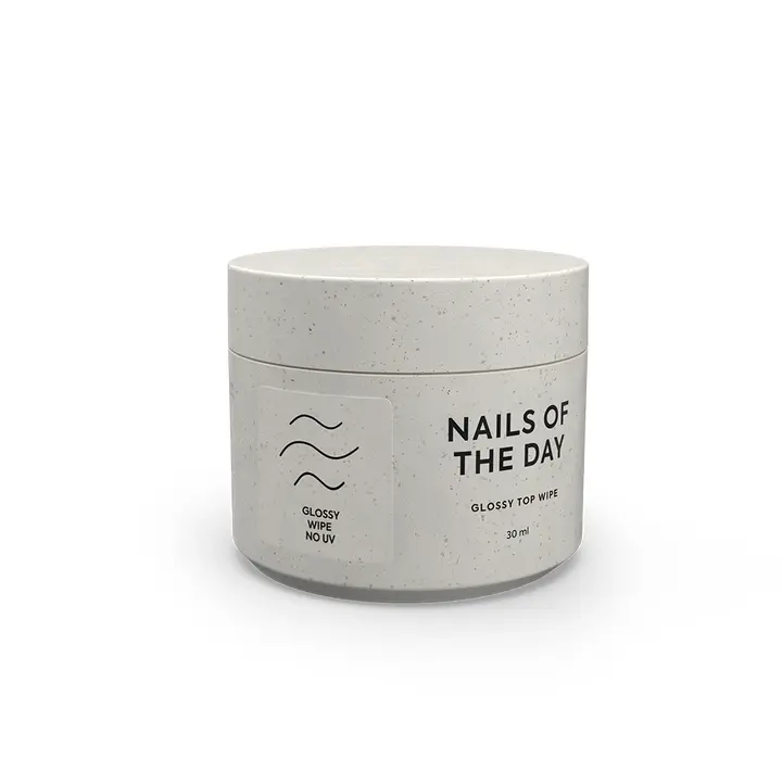 NOTD. Glossy Top Wipe, no UV, 30 ml, глянцевий топ з липким шаром без УФ-фільтрів #1