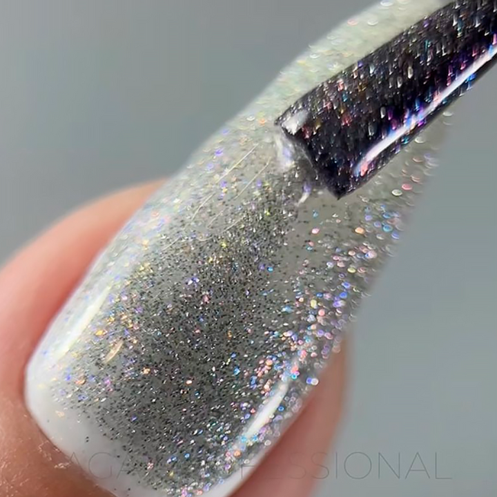 SAGA. Top CRUSH, #01, 10 ml. Світловідбиваючий топ #3