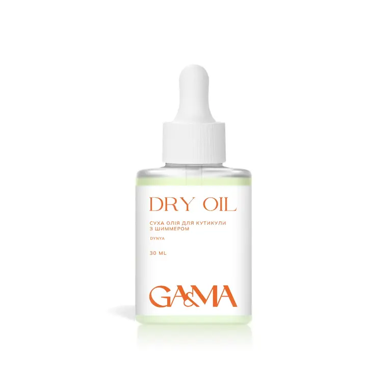 GA&MA. Dry oil with shimmer, Melon, 30 ml, Суха олія з шимером, Диня #2