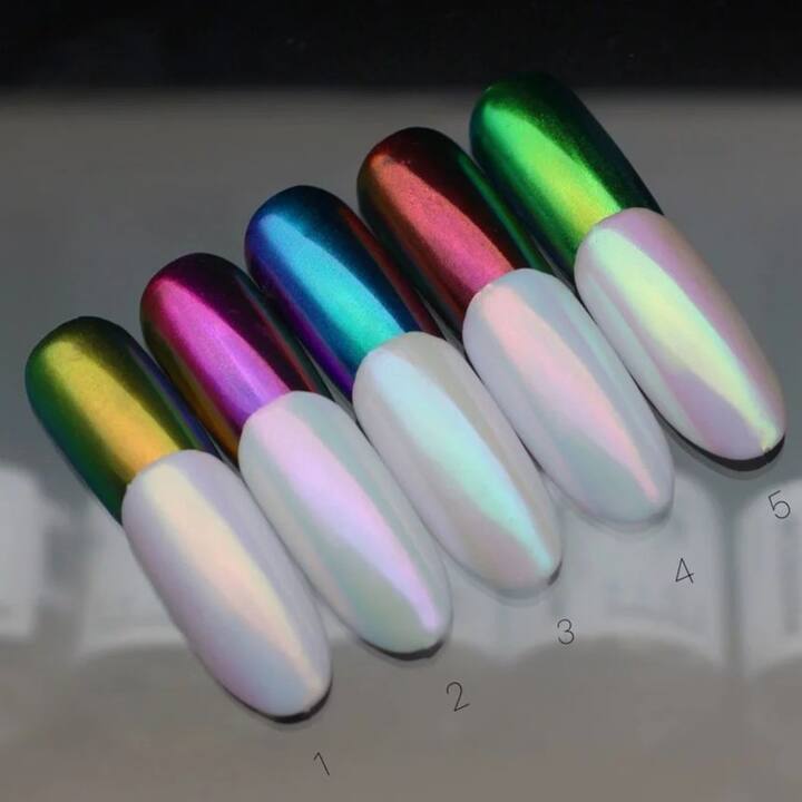 SAGA. Liquid powder "Mirror way", 5 ml, #03. Рідка втирка краплі #2