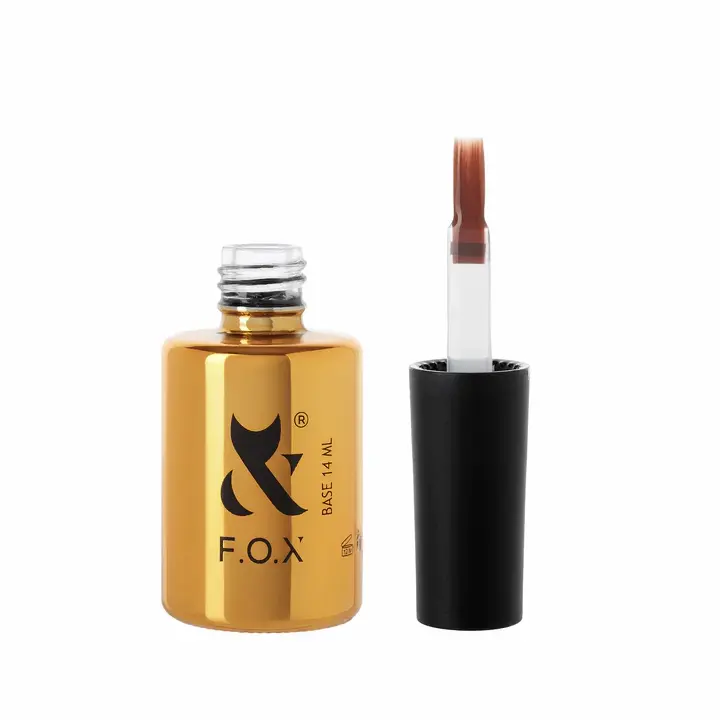 F.O.X. Keratin Base, clear, 14 ml. Зміцнювальна база з кератином #3