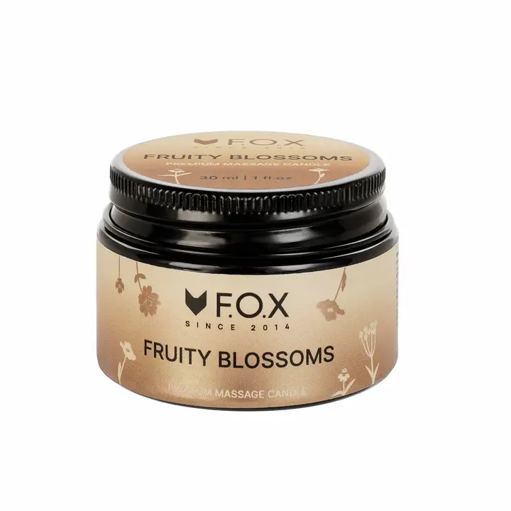 F.O.X. Massage candle, Premium, 30 ml, Świeca do masażu "Fruity Blossoms" #2