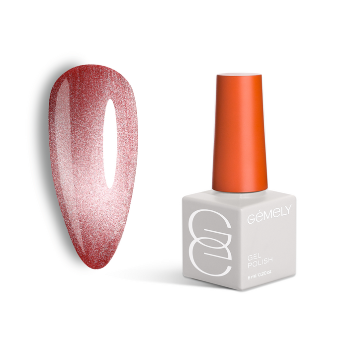 GÉMELY (ex GA&MA). Gel polish Cat Color, #019. Гель-лак «Котяче око», 6 ml #1