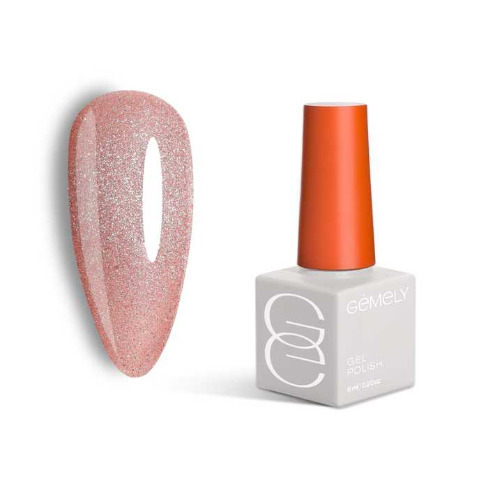 GÉMELY (ex GA&MA). Gel polish Cat Color, #026. Гель-лак світловідбиваючий «Котяче око», 6 ml #1