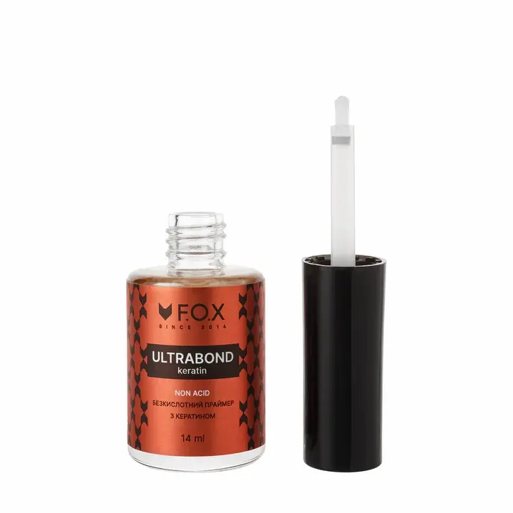 F.O.X. Ultrabond Keratin non-acid, 14 ml. Праймер безкислотний з кератином #2
