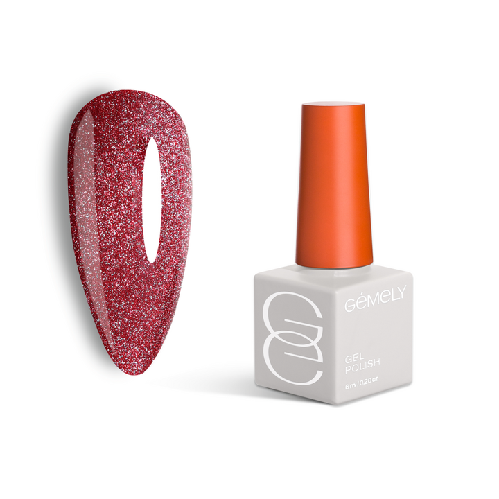GÉMELY (ex GA&MA). Gel polish Cat Color, #029. Гель-лак світловідбиваючий «Котяче око», 6 ml #1