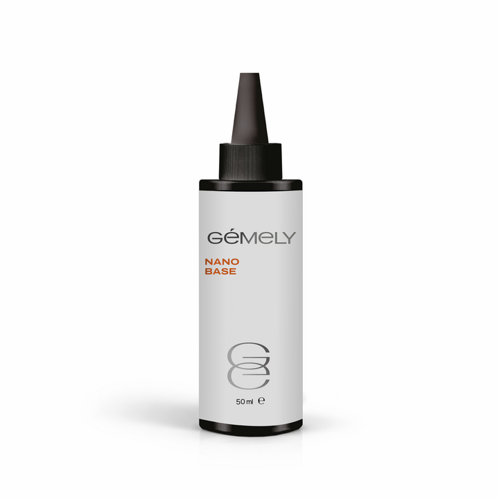 GÉMELY (ex GA&MA). Nano rubber base, Clear, 50 ml, прозора адгезивна база #1
