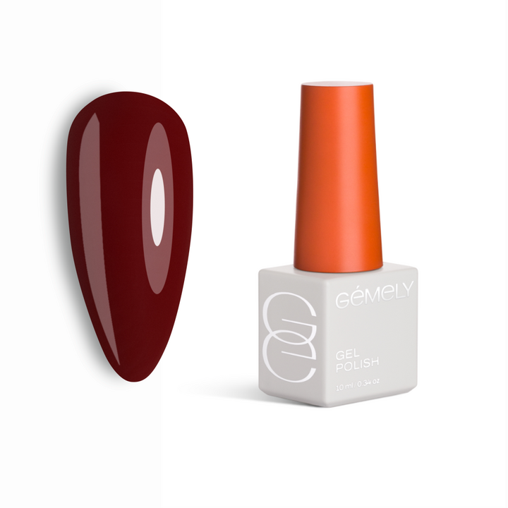 GÉMELY (ex GA&MA). Gel polish, Max Color #012 Black Ruby, 10 ml, гель-лак #1