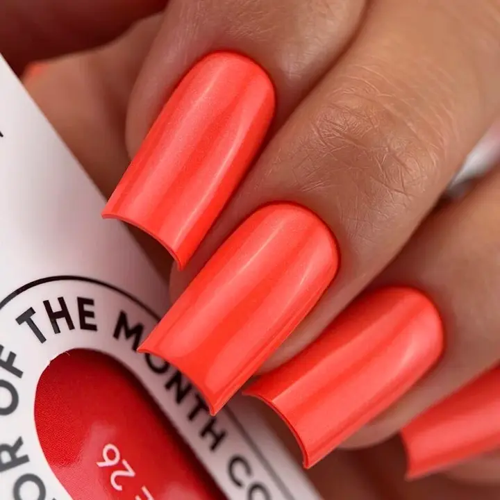 NOTD. "Color of the month, June 2026" Gel Polish, Dopamine, 10 ml. Гель-лак "Колір місяця, Червень 2026" #8