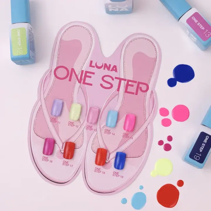 LUNAmoon. One step Gel Polish #11, 8 ml, Однофазний гель лак для педикюру #4
