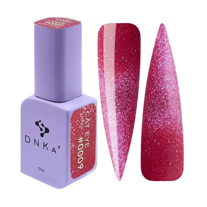 DNKa’. Gel Polish, Cat Eye #0009 (#0136), 12 ml #1
