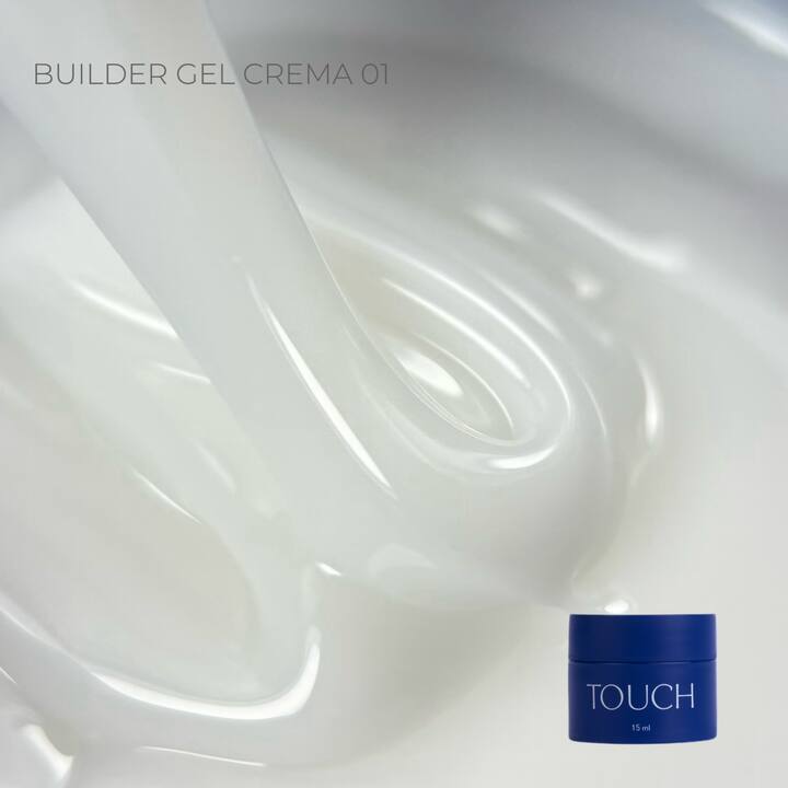 TOUCH. Builder Gel Crema #01, 15 ml #1