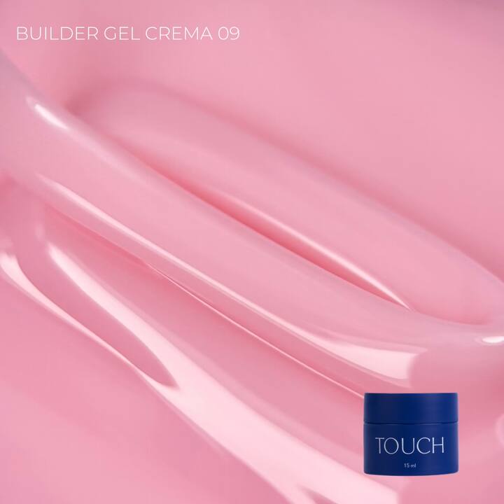 TOUCH. Builder Gel Crema #09, 15 ml #1