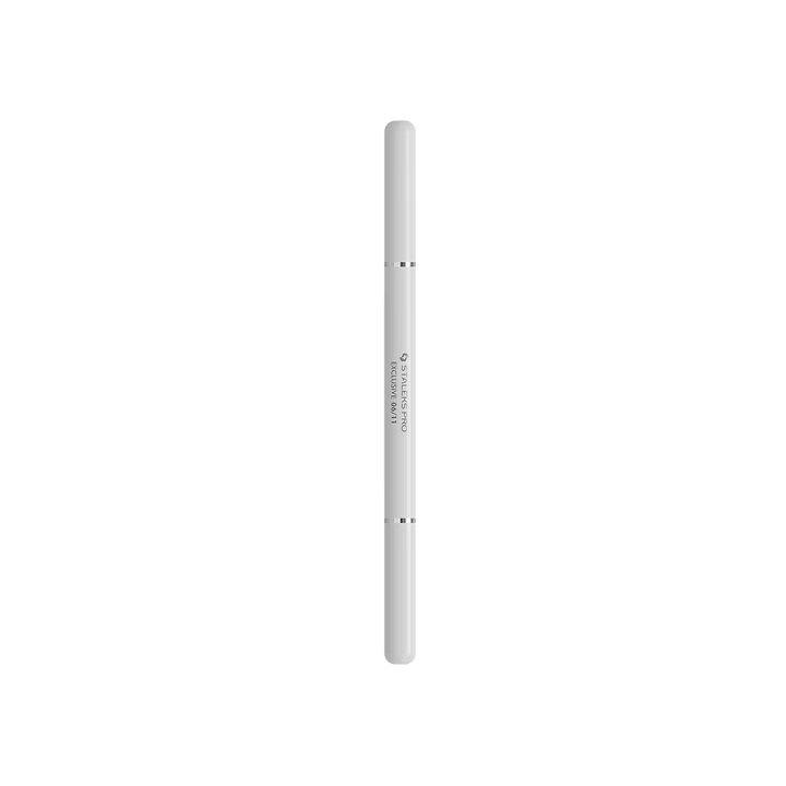STALEKS. Manicure brush, Exclusive 06/11, for gel 11 mm / liner 12 mm. Пензлик-лайнер для манікюру двосторонній #3