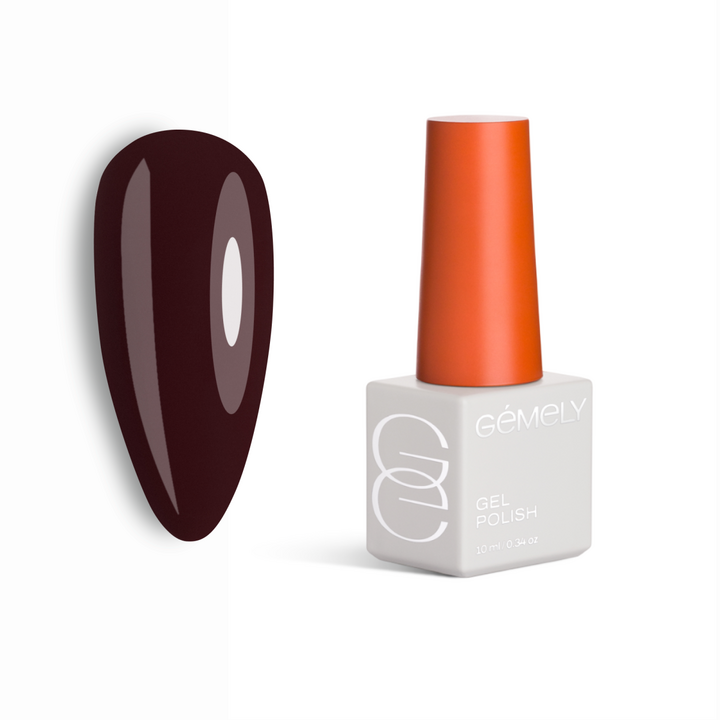 GÉMELY (ex GA&MA). Gel polish, Max Color #011 Black Wine, 10 ml, гель-лак #1