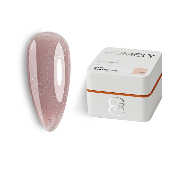 GÉMELY (ex GA&MA). Fast builder gel #033, 50 ml, твердий рідкий гель #1