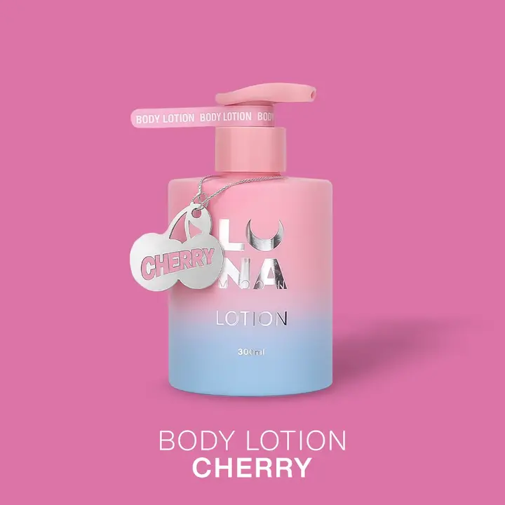 LUNAmoon. Body Lotion, Cherry, 300 ml. Лосьйон для тіла з насиченим ароматом стиглої вишні #7