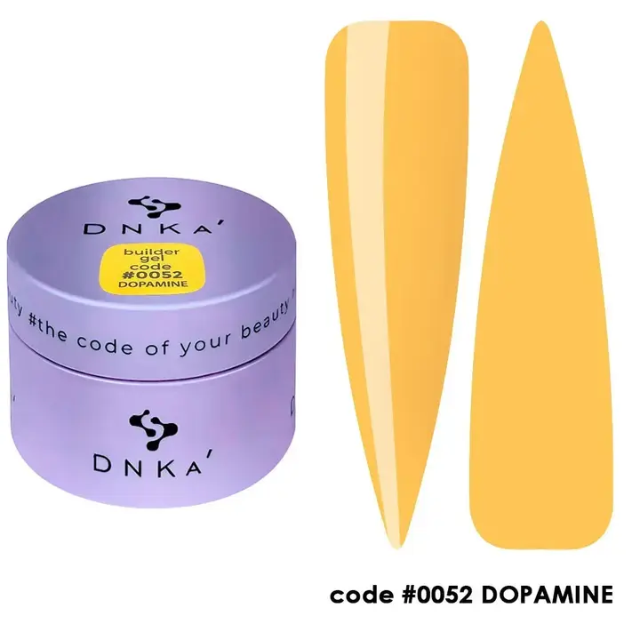 DNKa’. Builder Gel Dopamine, #0052, 30 ml, гель для моделювання та укріплення #1