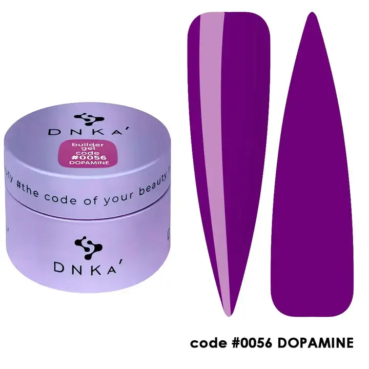 DNKa’. Builder Gel Dopamine, #0056, 30 ml, gel de modelage et de renforcement #1
