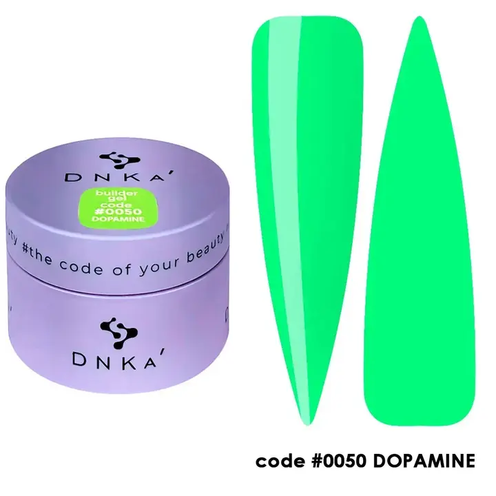 DNKa’. Builder Gel Dopamine, #0050, 30 ml, гель для моделювання та укріплення #1