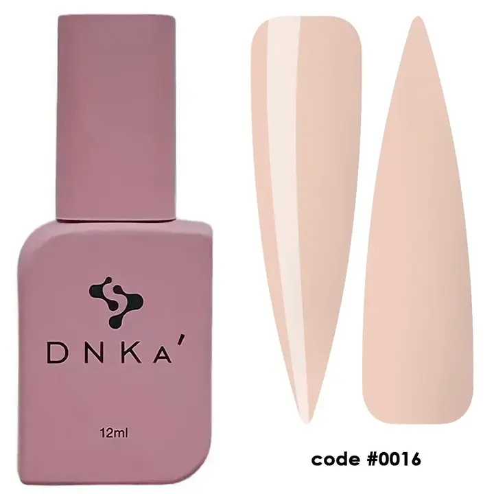 DNKa’. Fast Gel, #0016, Oxford, 12 ml, гель для зміцнення та нарощування #1