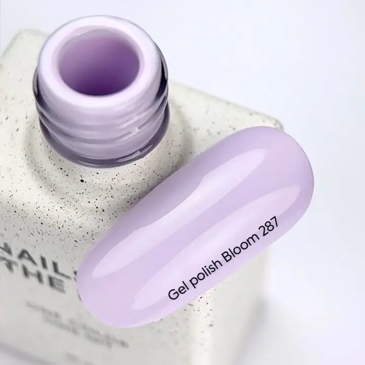 NOTD x G.BAR. Gel Polish, Bloom, #287, 10 ml. Гель-лак, ніжно-ліловий #4