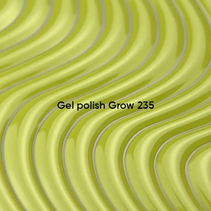 NOTD x G.BAR. Gel Polish, Grow, #235, 10 ml. Гель-лак, зелений #2