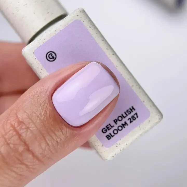 NOTD x G.BAR. Gel Polish, Bloom, #287, 10 ml. Гель-лак, ніжно-ліловий #5
