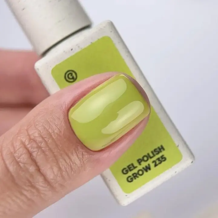 NOTD x G.BAR. Gel Polish, Grow, #235, 10 ml. Гель-лак, зелений #4