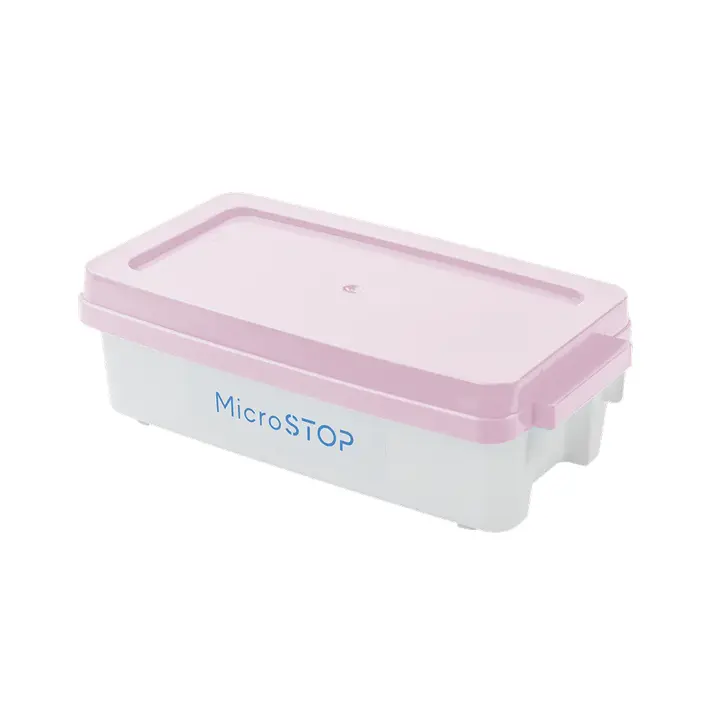 MicroSTOP Conteneur de désinfection 1 L, couvercle rose #1