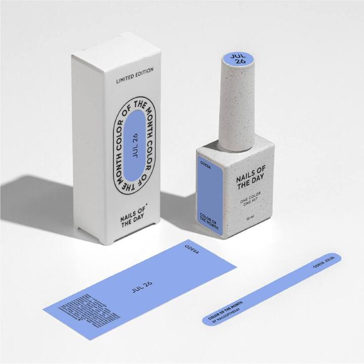NOTD. "Color of the month, July 2026" Gel Polish, Odesa, 10 ml. Гель-лак "Колір місяця, Липень 2026" #7